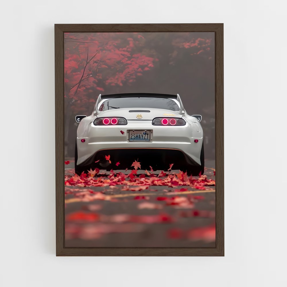 Poster Corvette et Cerisier Rouge – affiche Toyota (vue 5)